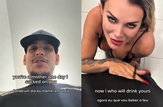 Andressa Urach y su hijo vídeo porno