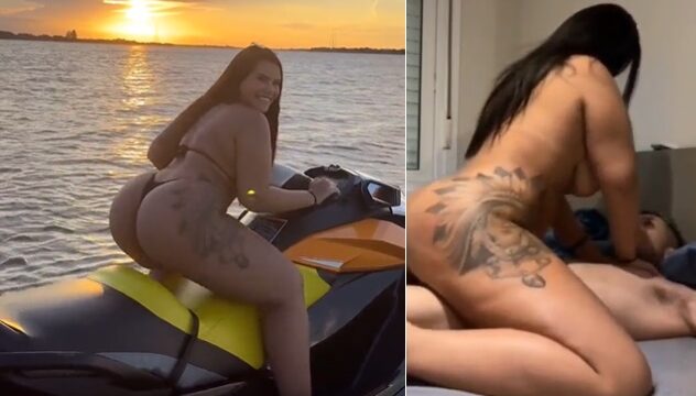 Fernanda Dasi Sentando Na Rola